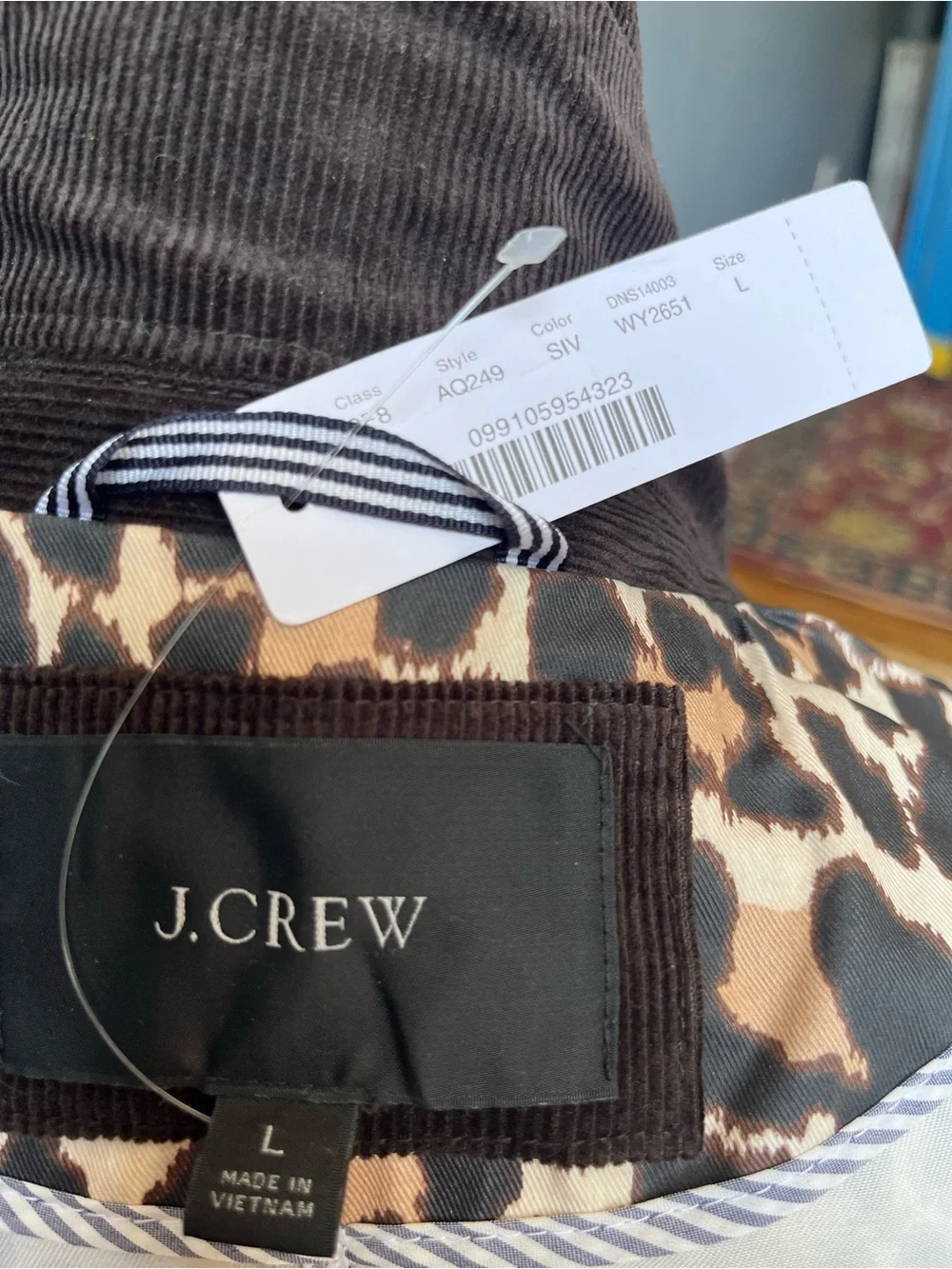 J. Crew Leopard Print Barn Jacket